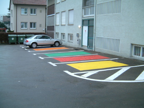 Stuttgart Musterflchen fr Parkplatzmarkierung1